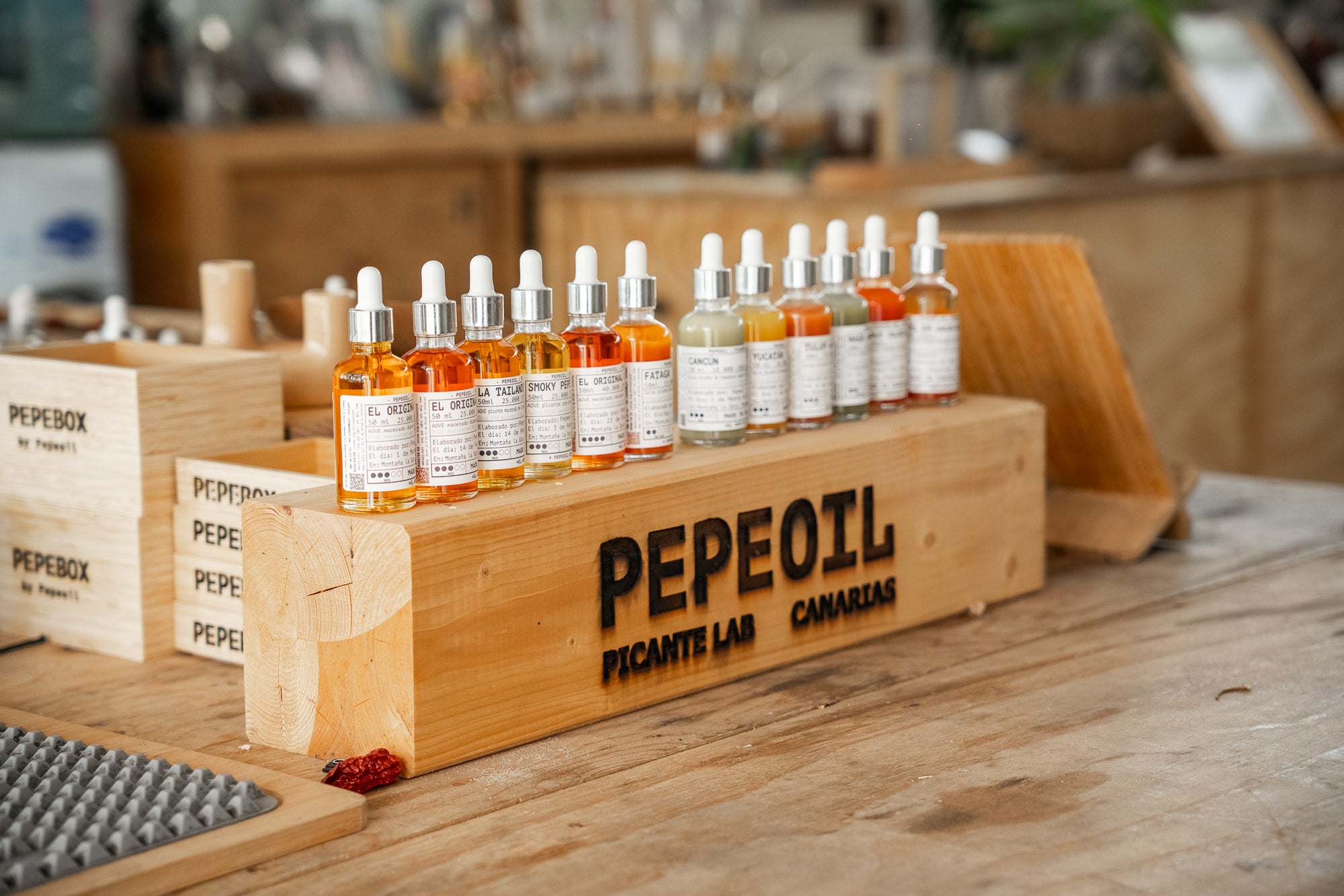 VISITA GUIADA + CONSUMICIÓN + DEGUSTACION DE PEPEOIL - 18,00€ p.p. - Pepeoil