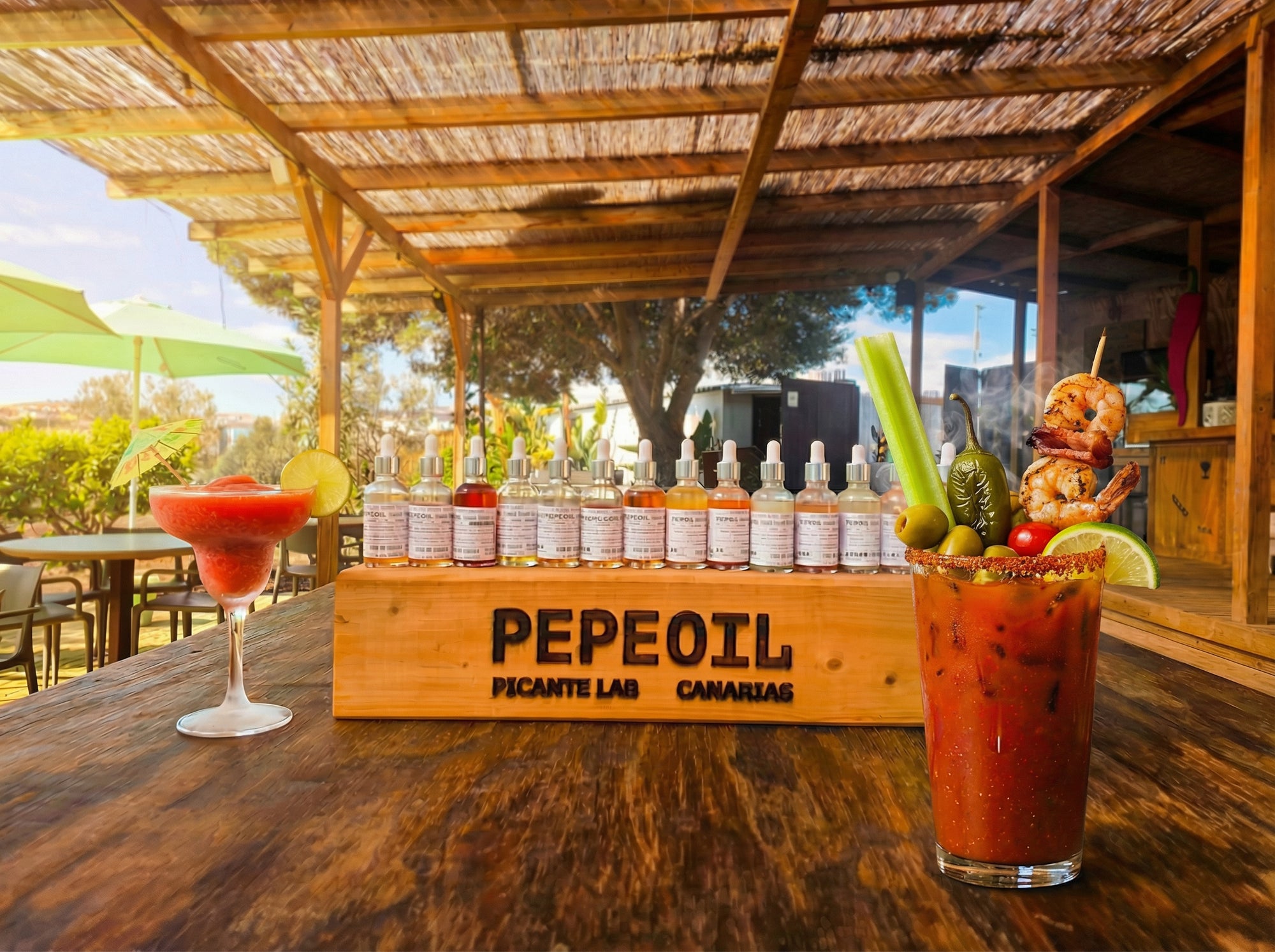 Cata de Pepeoil con nuestro cóctel de autor - 12,00€ p.p. - Pepeoil